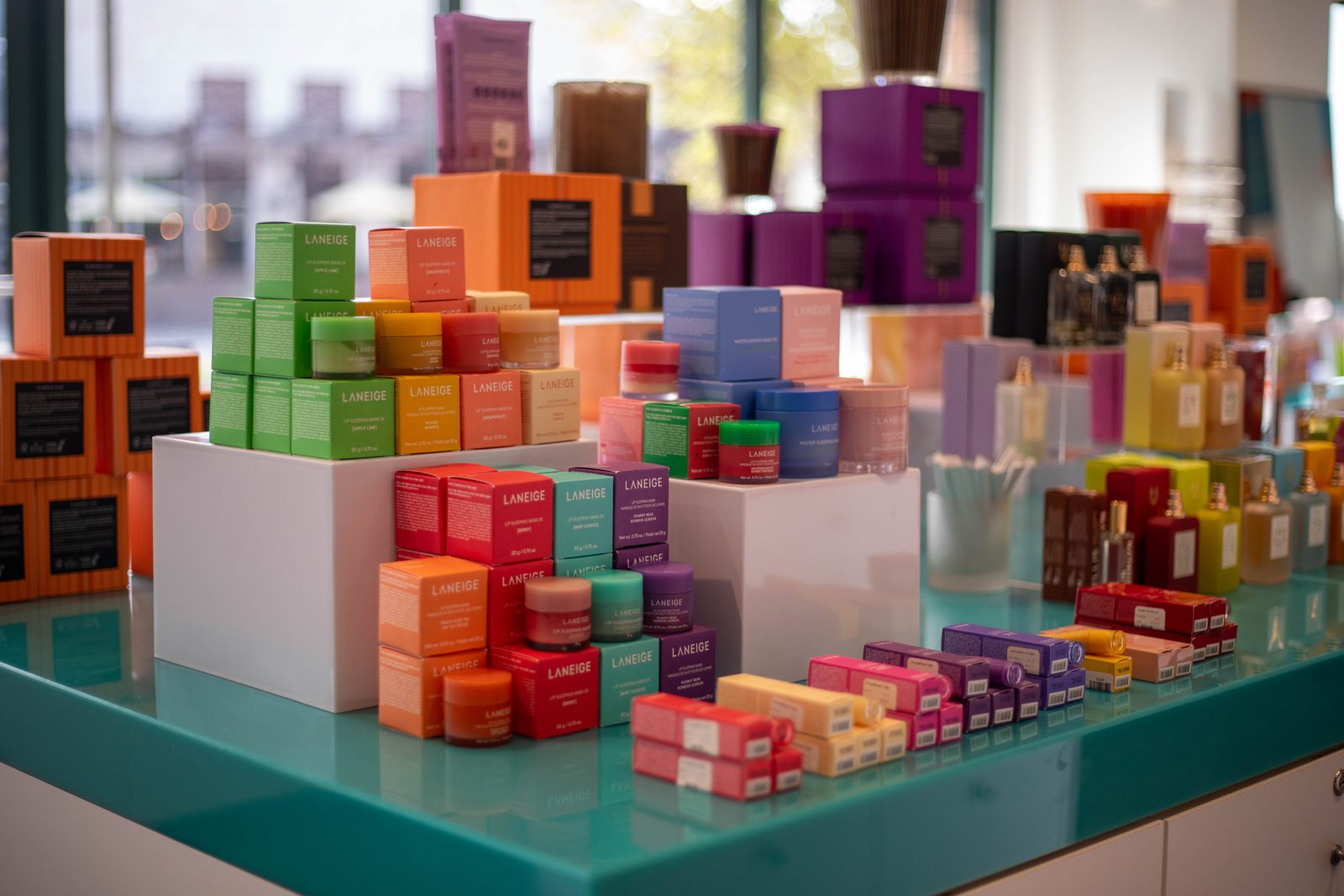 The Cosmetic Market · A counter
