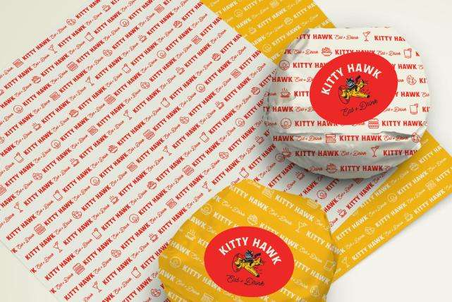Kitty Hawk, wrap and stickers